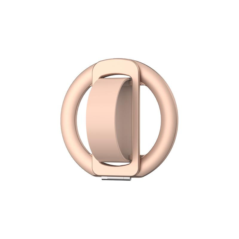 2026 New Release: Foldable Silicone Wristlet Design Phone Stand - Ultra-Compact, Travel-Ready, 360° Rotatable Desktop Holder