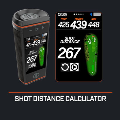 Bushnell Wingman HD: 3.5” Color HD Touchscreen & 360˚ Premium Audio for Clear Visuals and Audible Distances